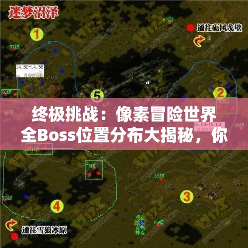 終極挑戰(zhàn)：像素冒險(xiǎn)世界全Boss位置分布大揭秘，你敢來(lái)挑戰(zhàn)嗎？